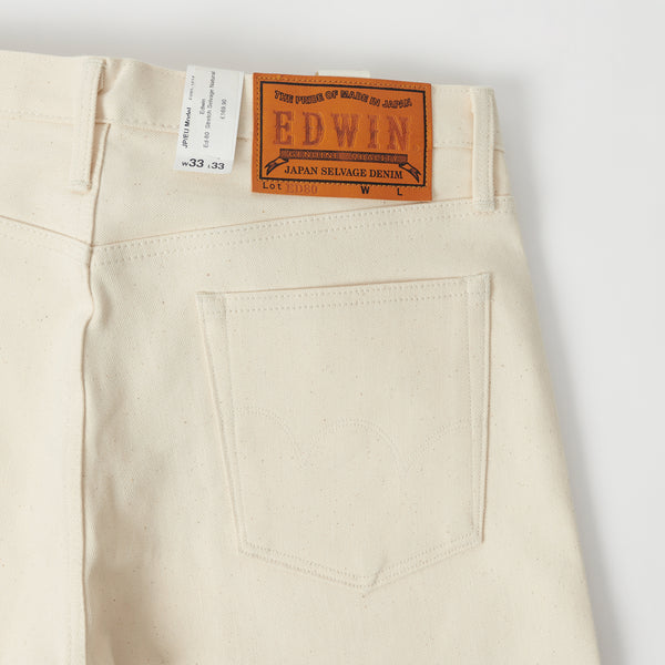 Edwin ED-80 Special Model Slim Tapered Jean - Natural