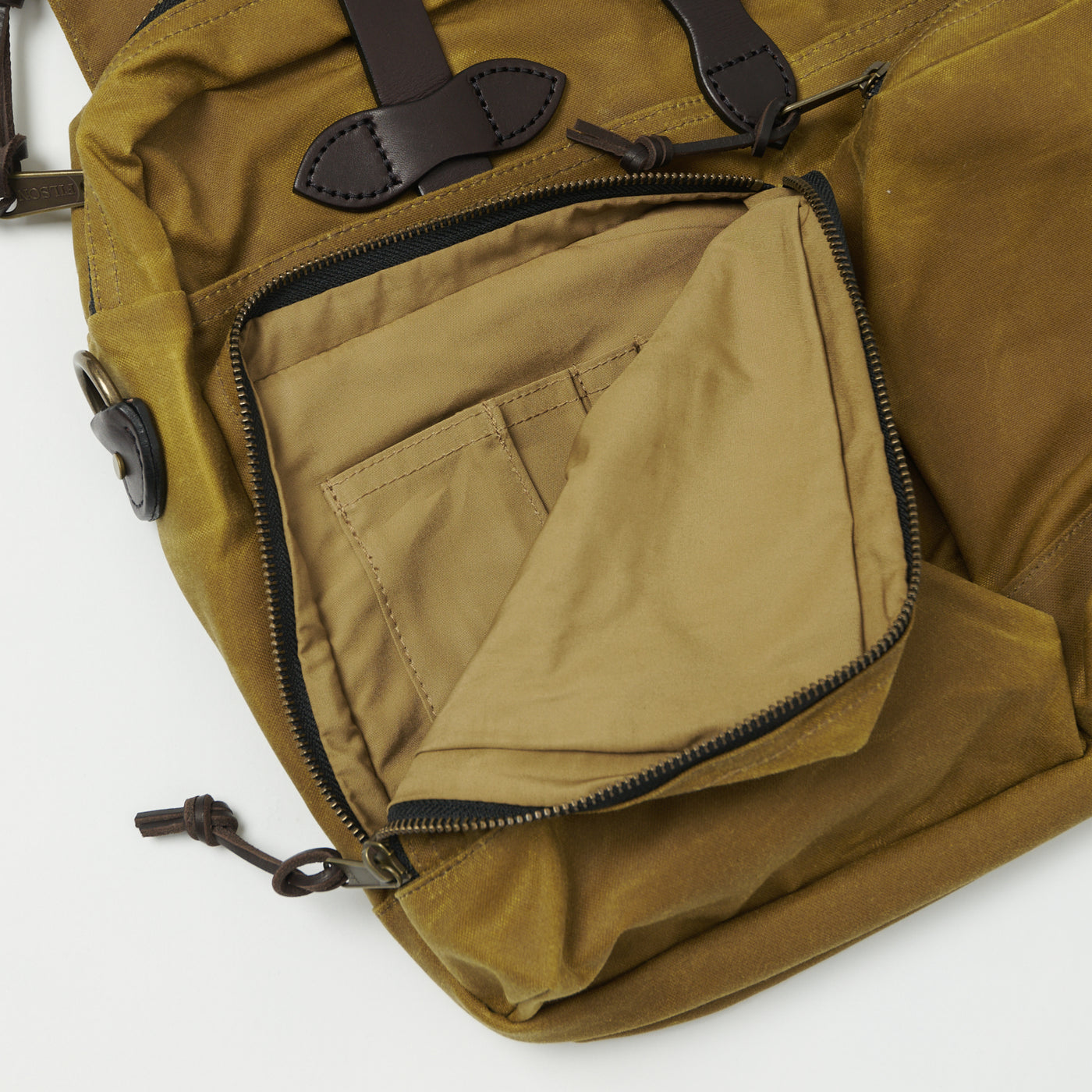 Filson 24-Hour Tin Cloth Briefcase - Dark Tan | SON OF A STAG