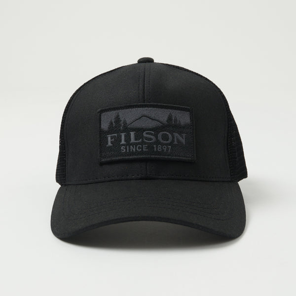 Filson Logger Mesh Cap - Black