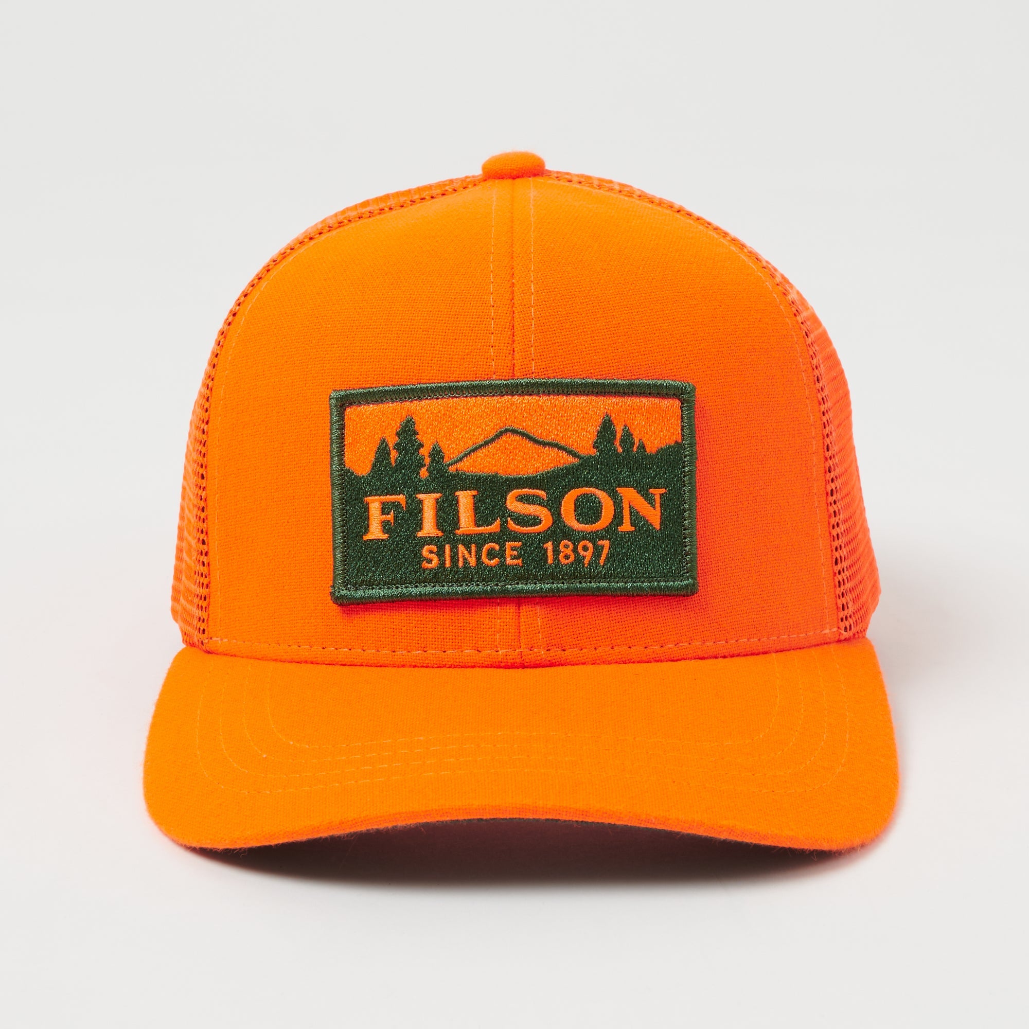 Filson Logger Mesh Cap - Blaze Orange