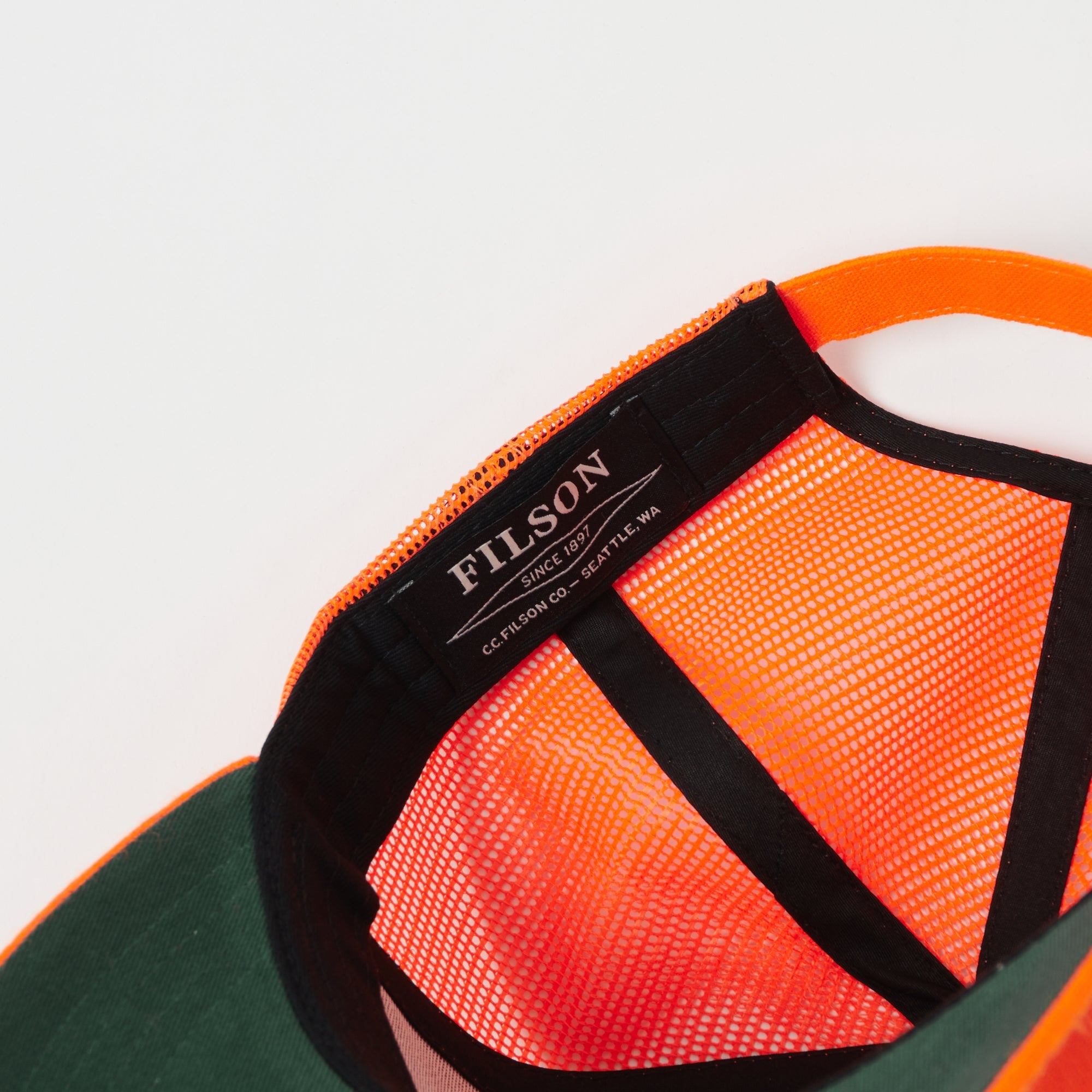 Filson Logger Mesh Cap - Blaze Orange