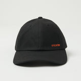 Filson Oil Tin Low-Profile Cap - Black