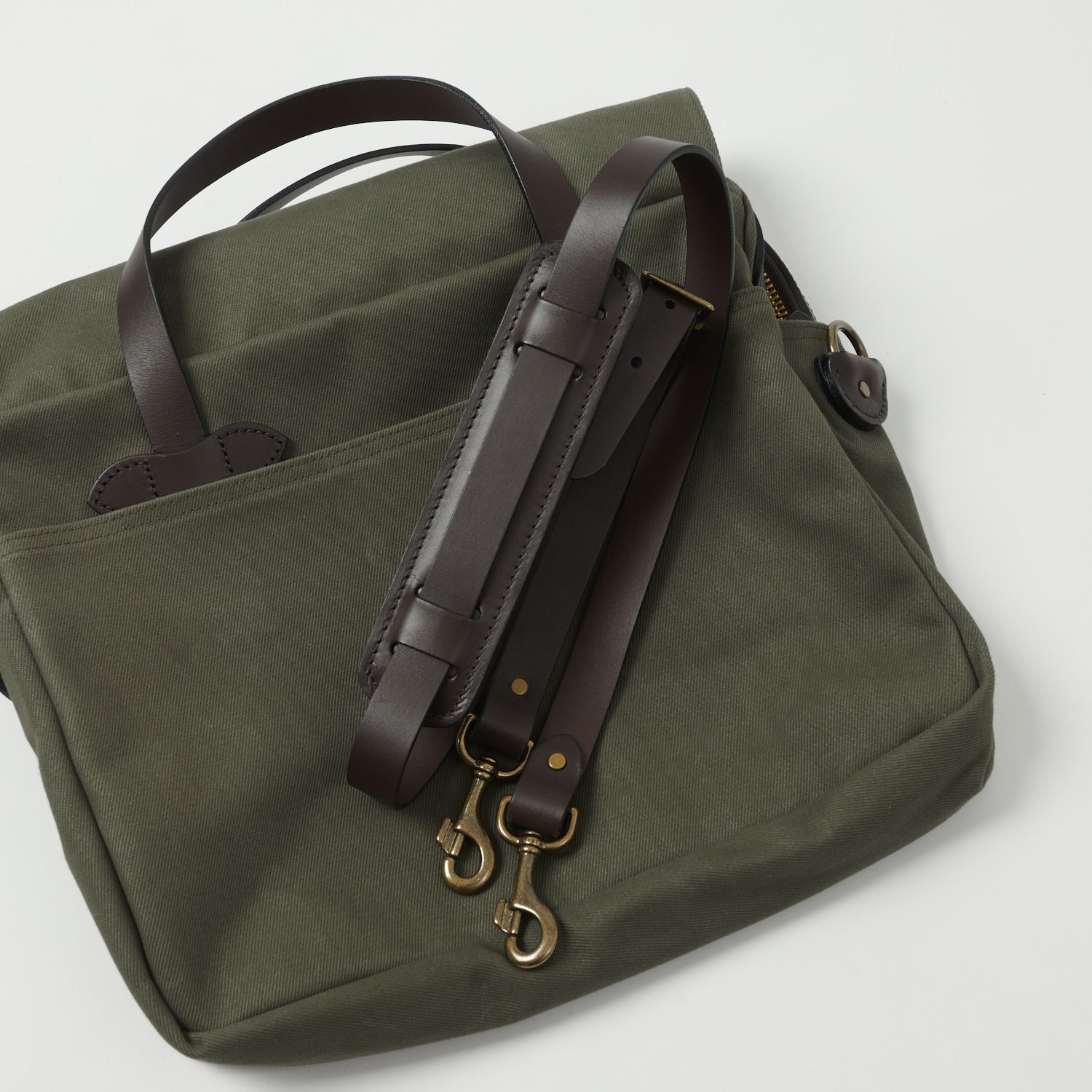 Filson Rugged Twill Original Briefcase - Otter Green – SON OF A STAG
