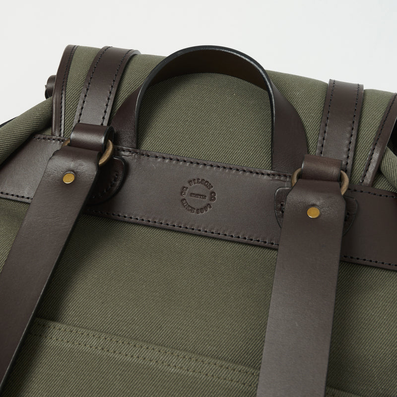 Rugged twill outlet rucksack