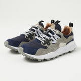 Flower Mountain Yamano 3 Man Suede/Nylon Sneaker -Navy