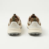 Flower Mountain Yamano 3 Man Suede/Nylon Sneaker - Off White/Beige