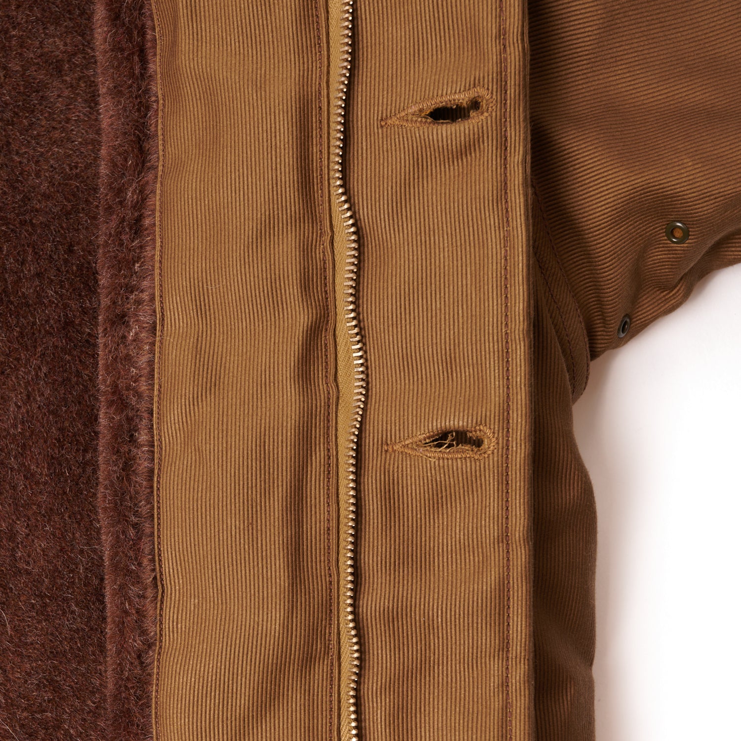 Freewheelers & Co 1940's Type N-1 Deck Jacket - Dark Khaki/Beige