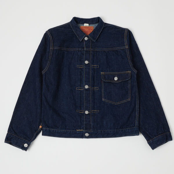 Freewheelers 506XX 'The Vanishing West' Type-I Denim Jacket - One Wash