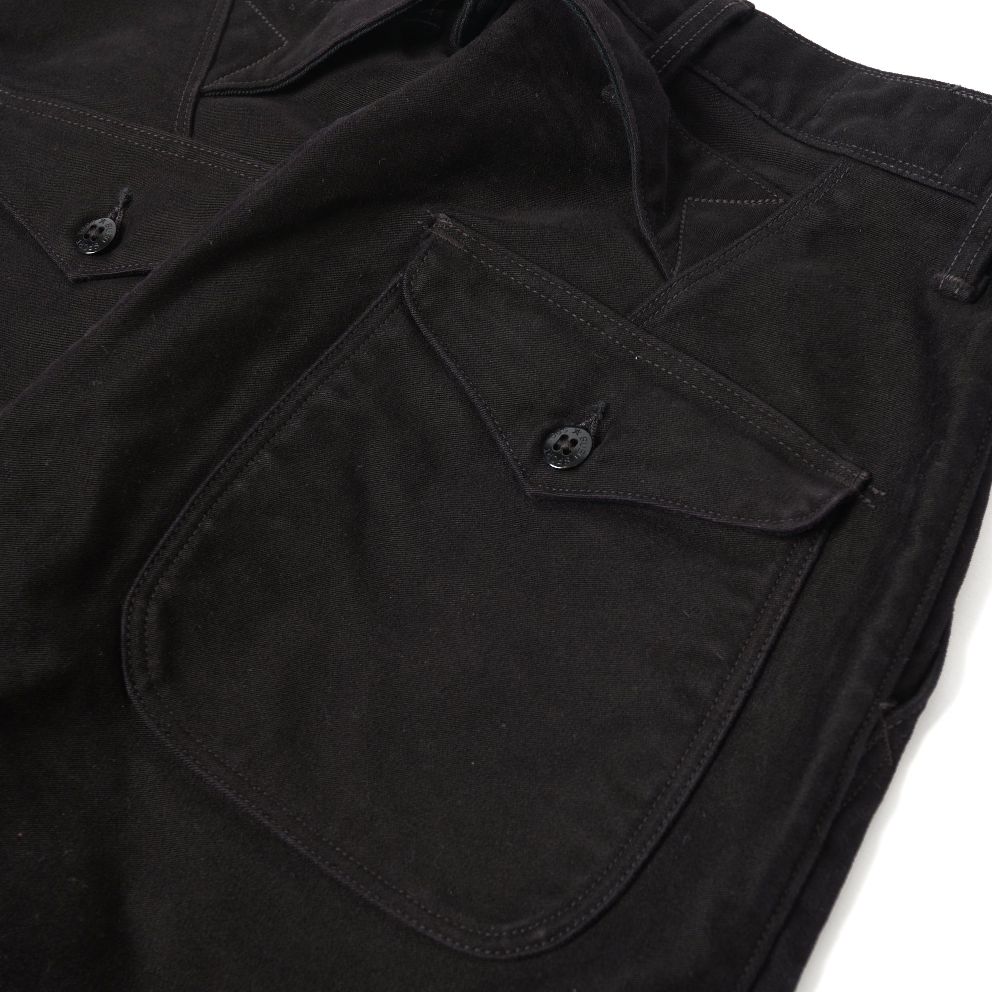 Freewheelers & Co Great Lakes 'Utica' Trouser - Black