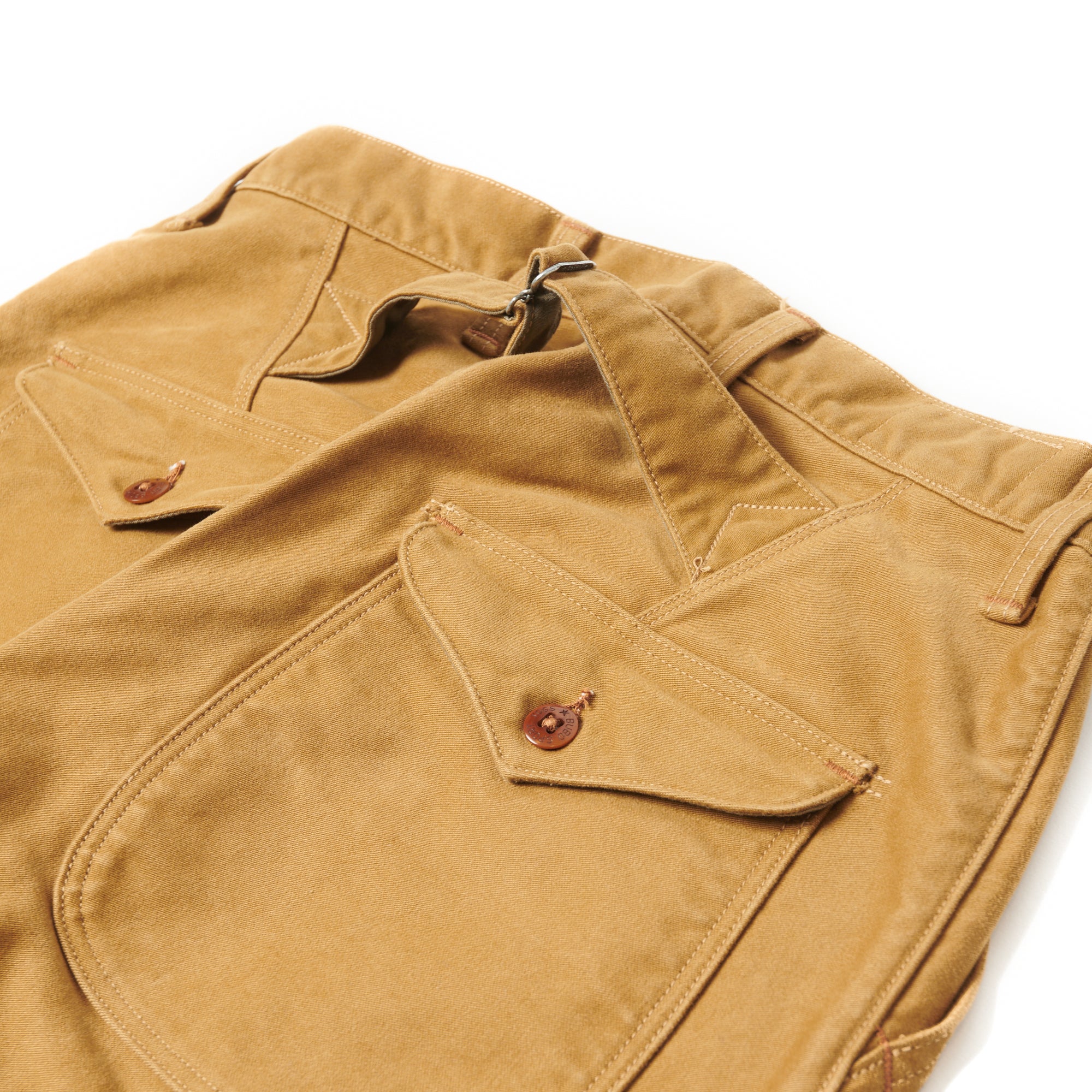 Freewheelers & Co Great Lakes 'Utica' Trouser - Camel