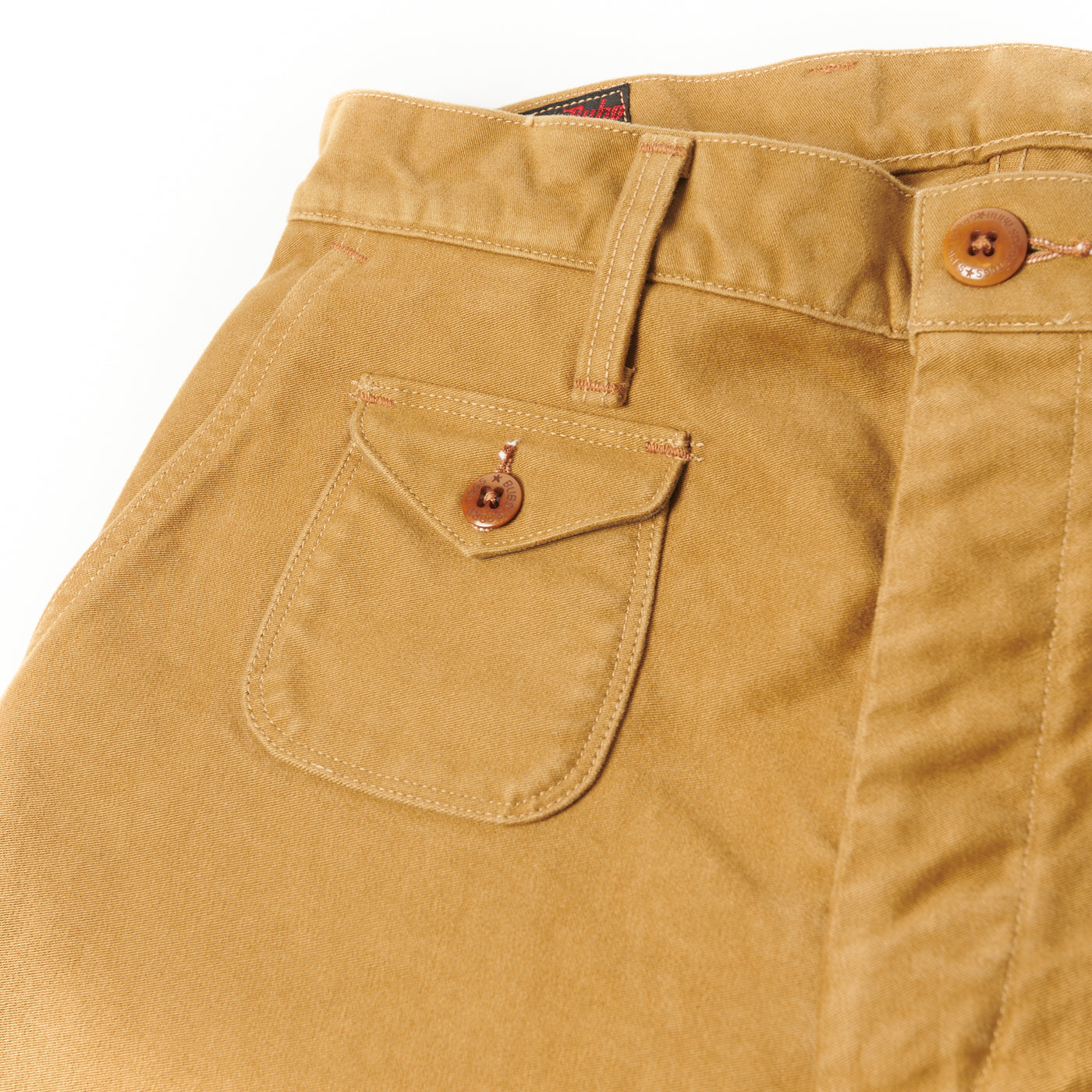 Freewheelers & Co Great Lakes 'Utica' Trouser - Camel