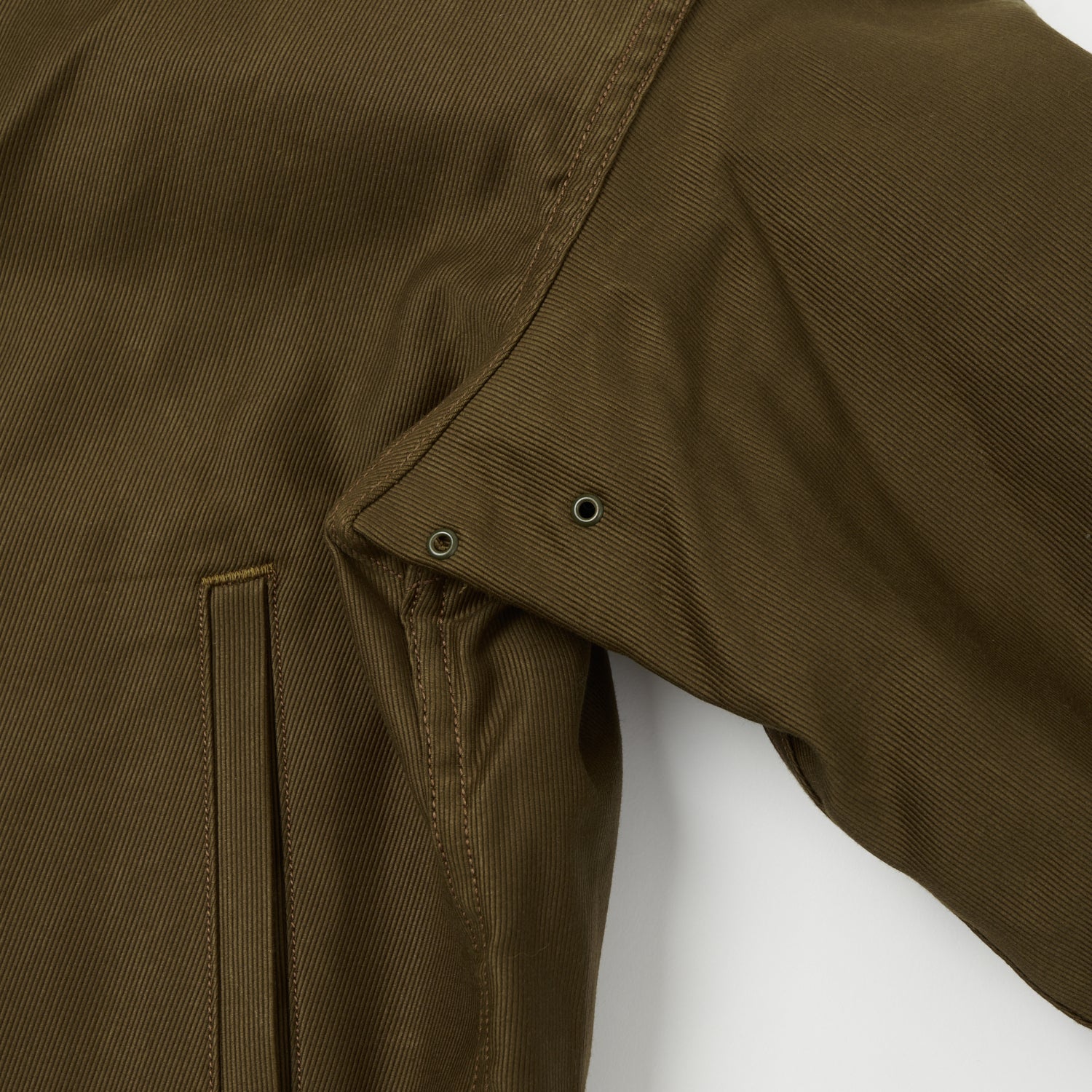 Freewheelers & Co Type N-1 Deck Jacket - Dark Red Beige