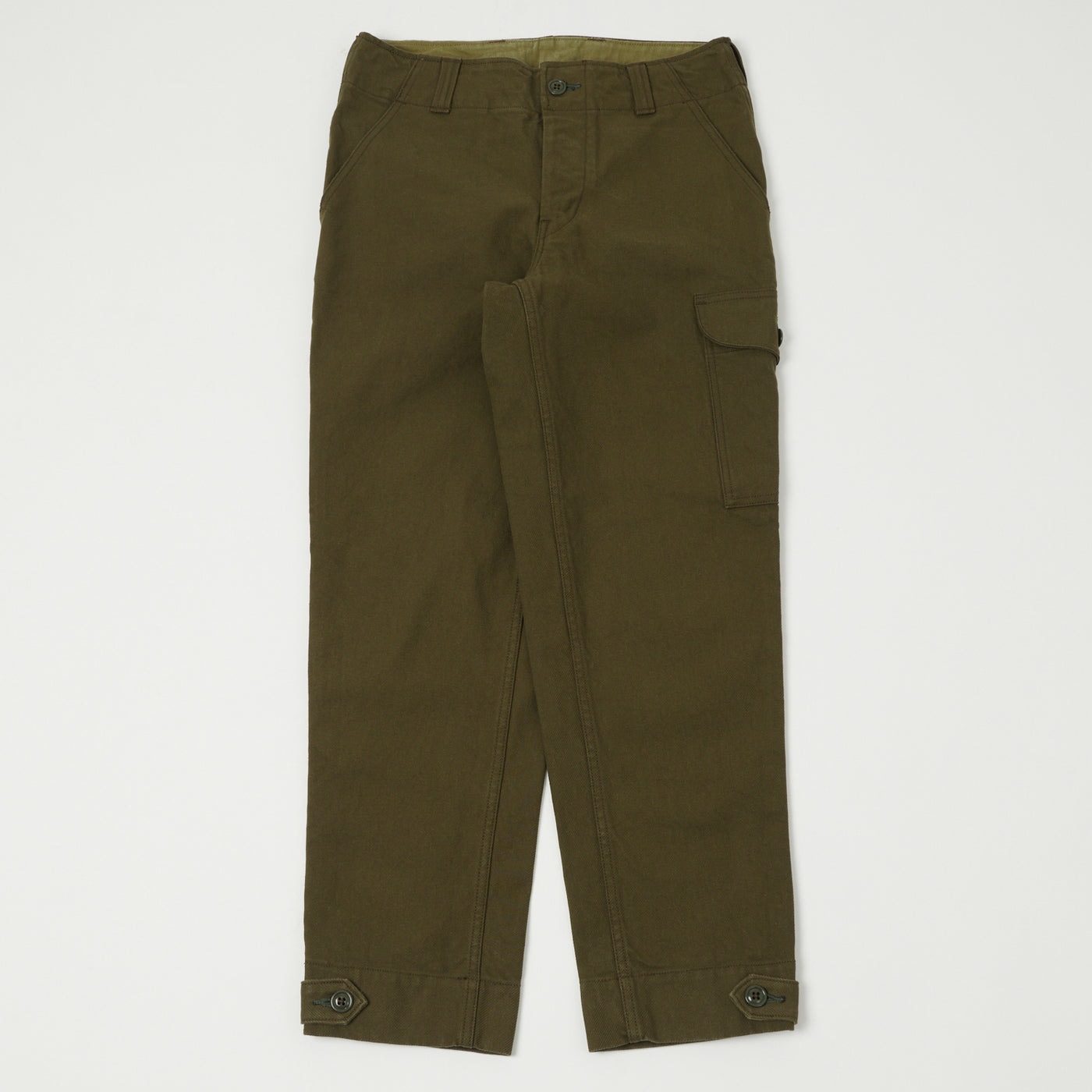 Freewheelers & Co Aviators Trouser - Dark Olive