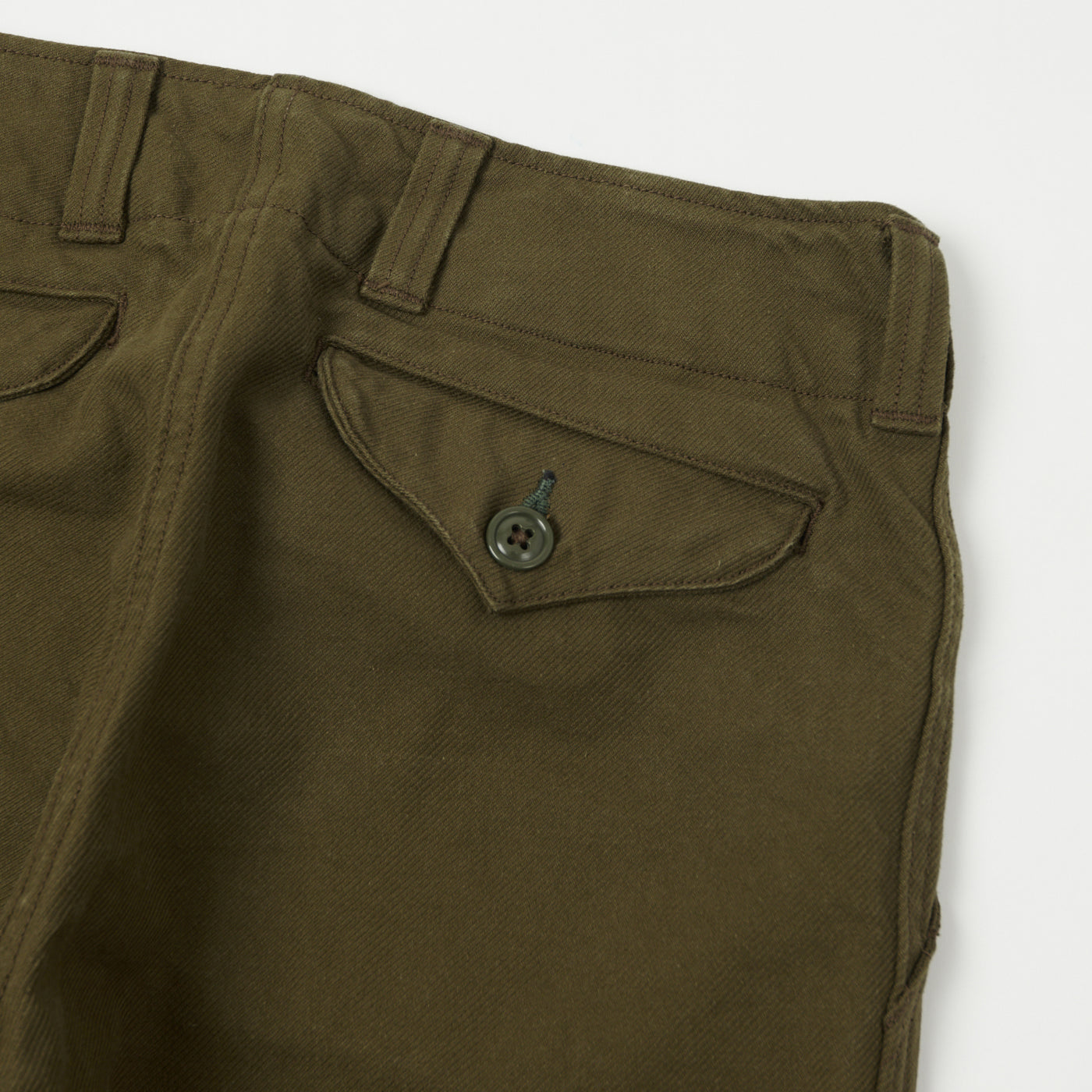 Freewheelers & Co Aviators Trouser - Dark Olive