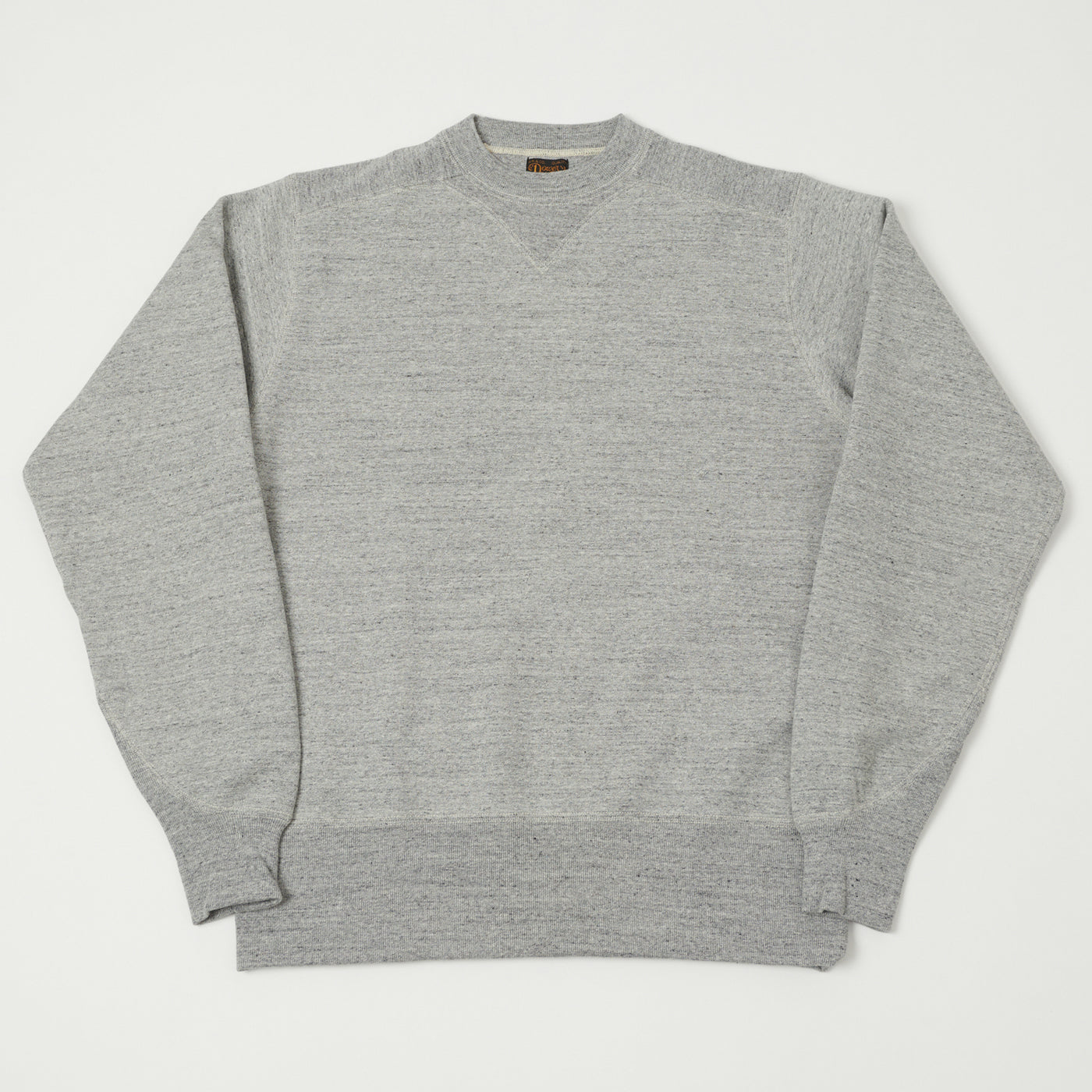 Freewheelers & Co Power Wear Heavyweight Athletic Sweatshirt - Mix Grey