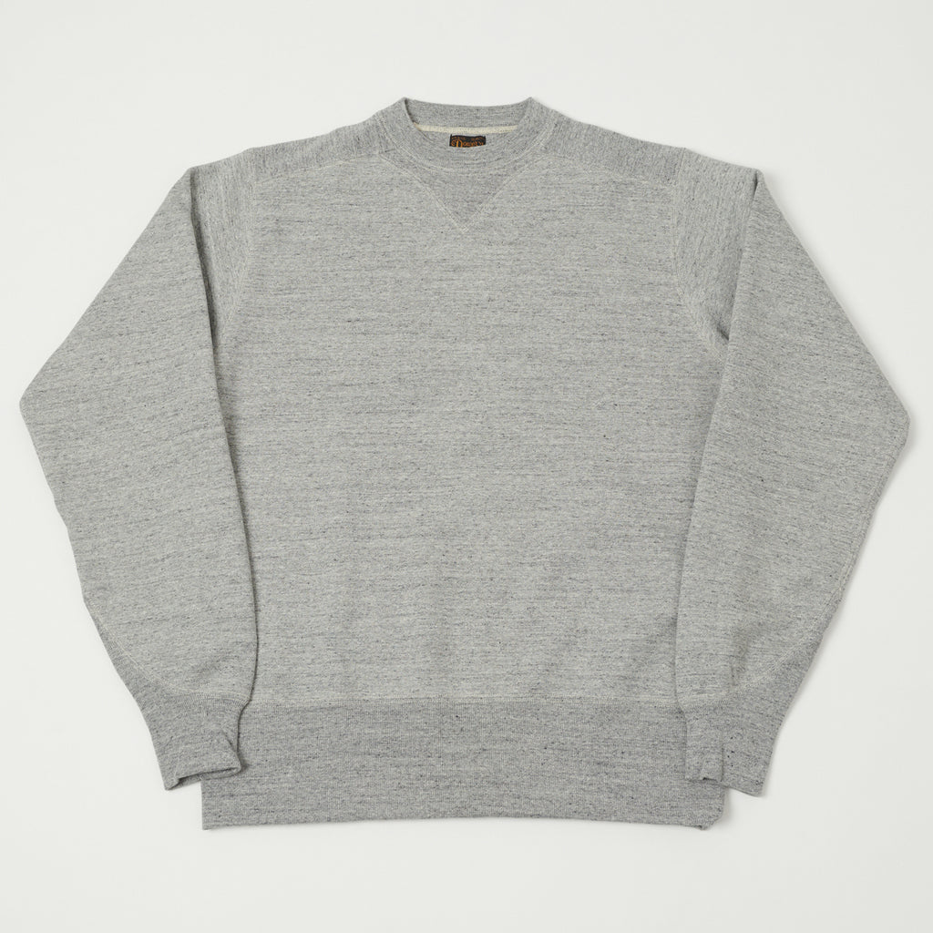 Freewheelers 2234009 Heavyweight Athletic Sweatshirt - Mix Grey