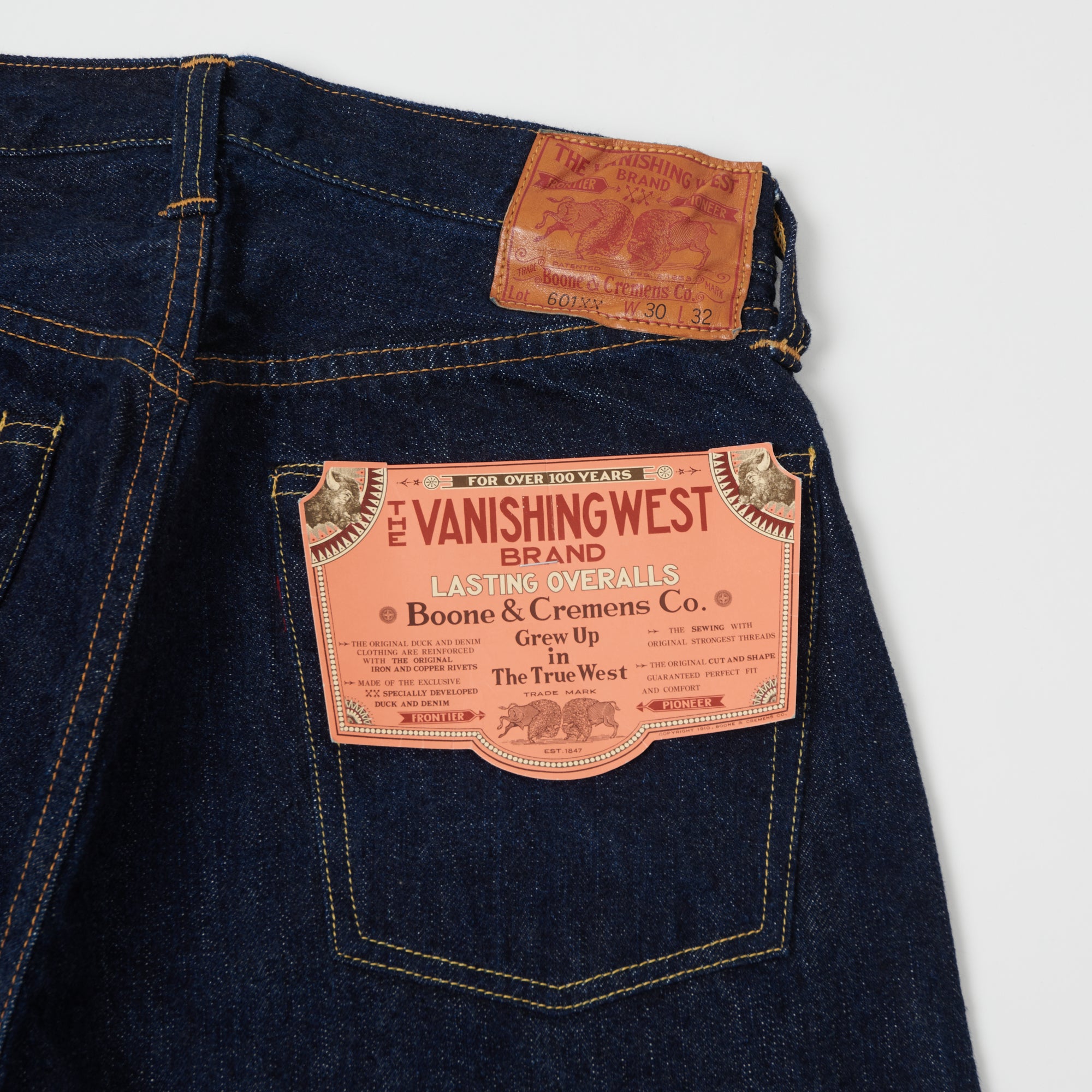 Freewheelers & Co The Vanishing West 601XX 1947 Loose Straight Jean - One Wash