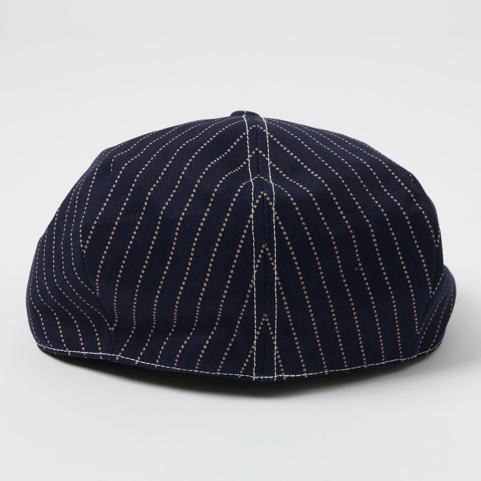 Freewheelers & Co Union Special Overalls 'Cassady' Casquette - Indigo Wabash Stripe