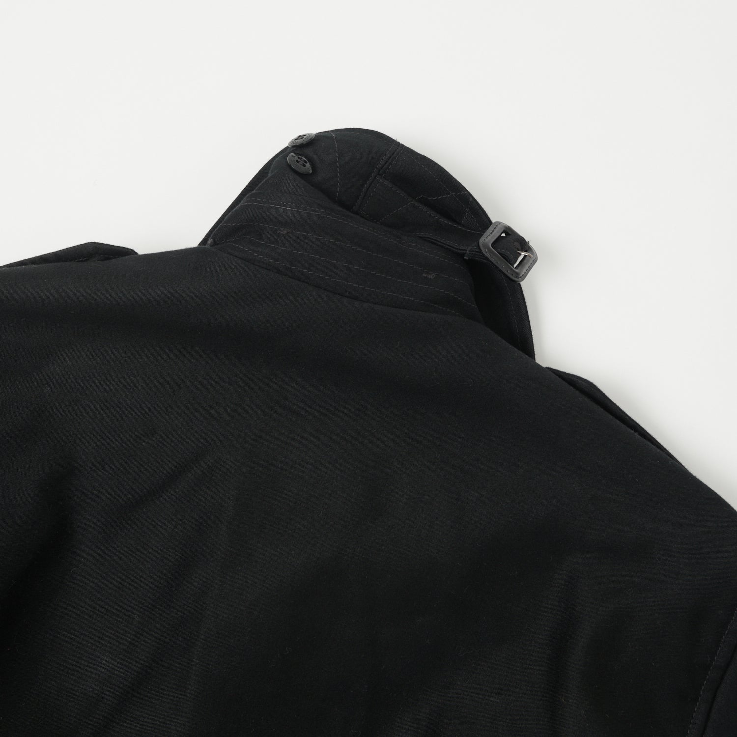 Freewheelers & Co Great Lakes 'Gifford' Trench Coat - Deep Black