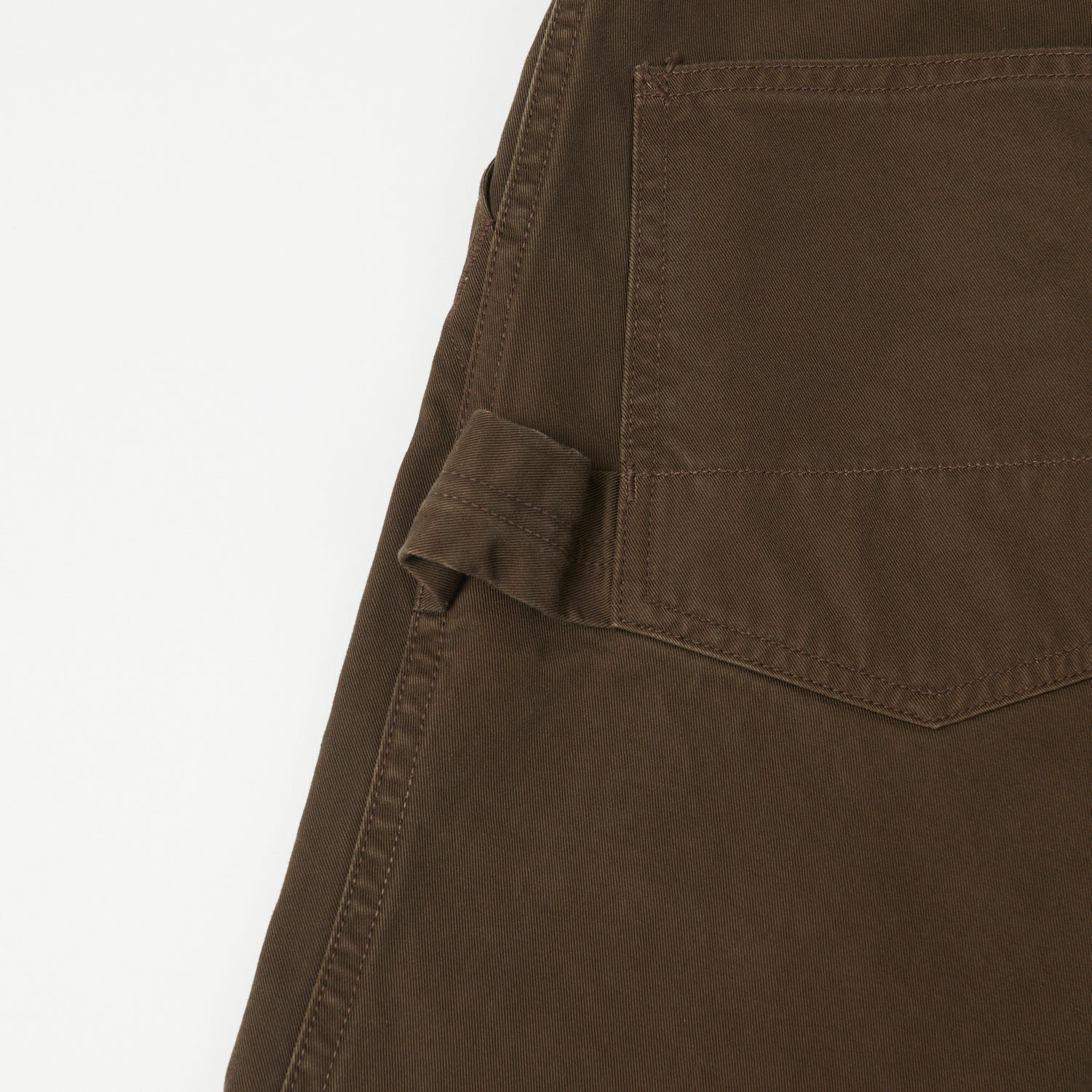 Freewheelers & Co Union Special Overalls ‘Grease Monkey’ Overall Trousers - Dark Brown