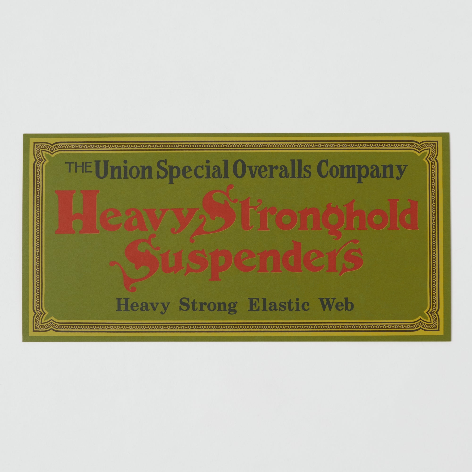 Freewheelers 2117010 'Heavy Stronghold' Suspender - Evergreen