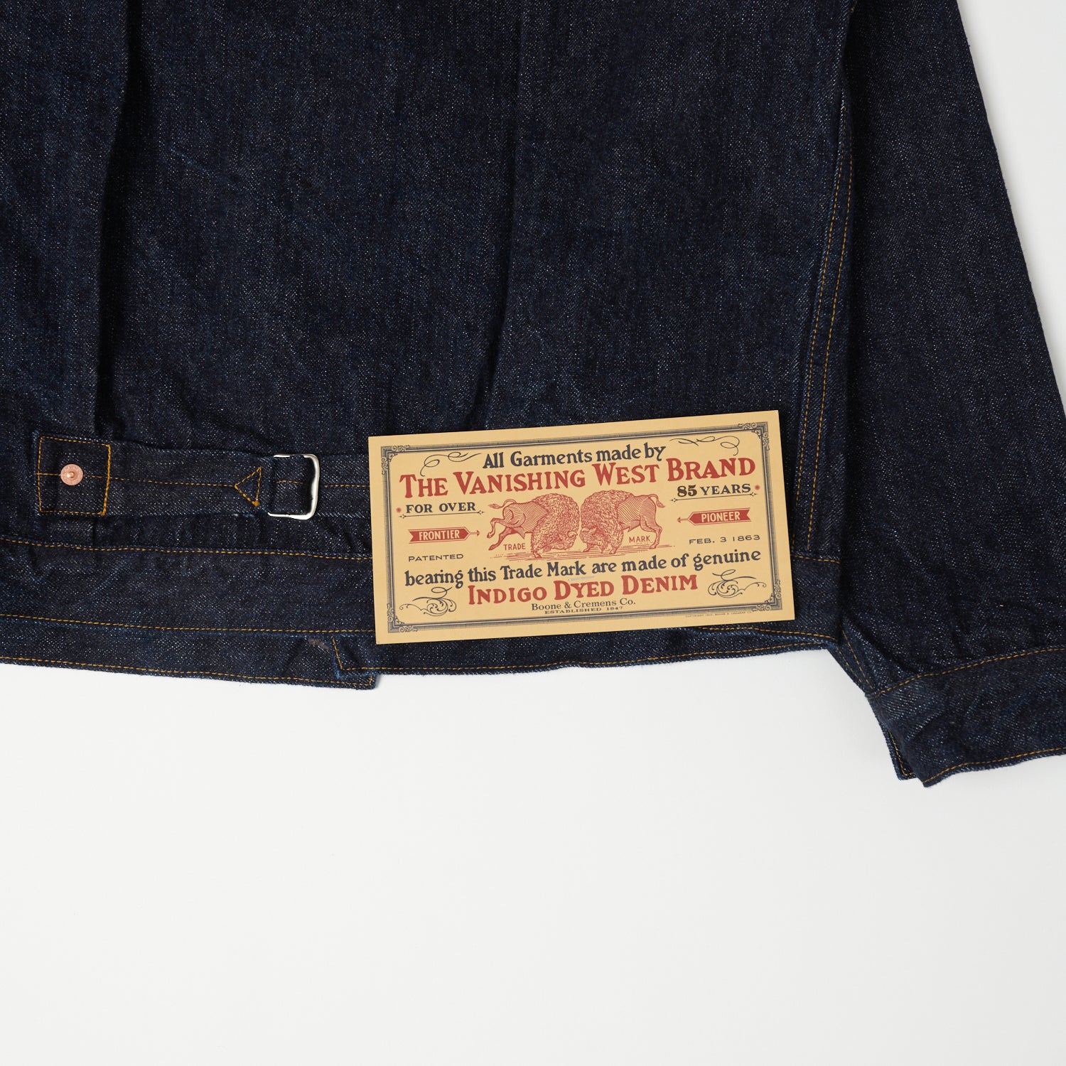 Freewheelers & Co The Vanishing West 506XX 1933 Type-I Denim