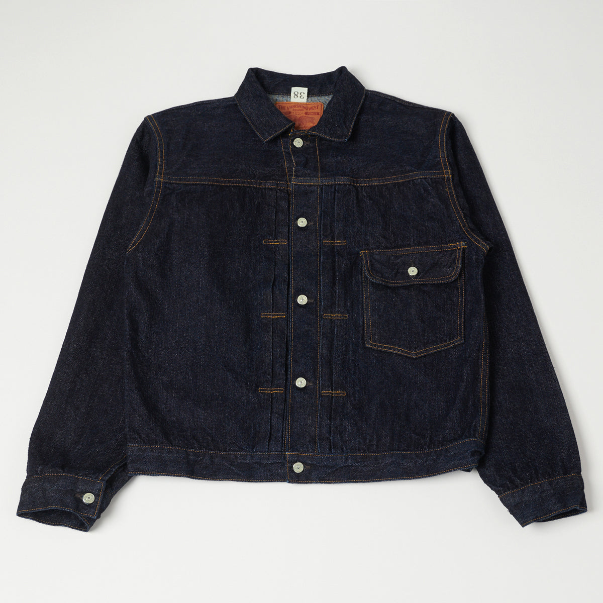 MASSTARD - DENIM JACKET 【DENNY】-ONE WASH MASSTARD - DENIM JACKET 【DENNY】-ONE WASH MASSTARD - DENIM