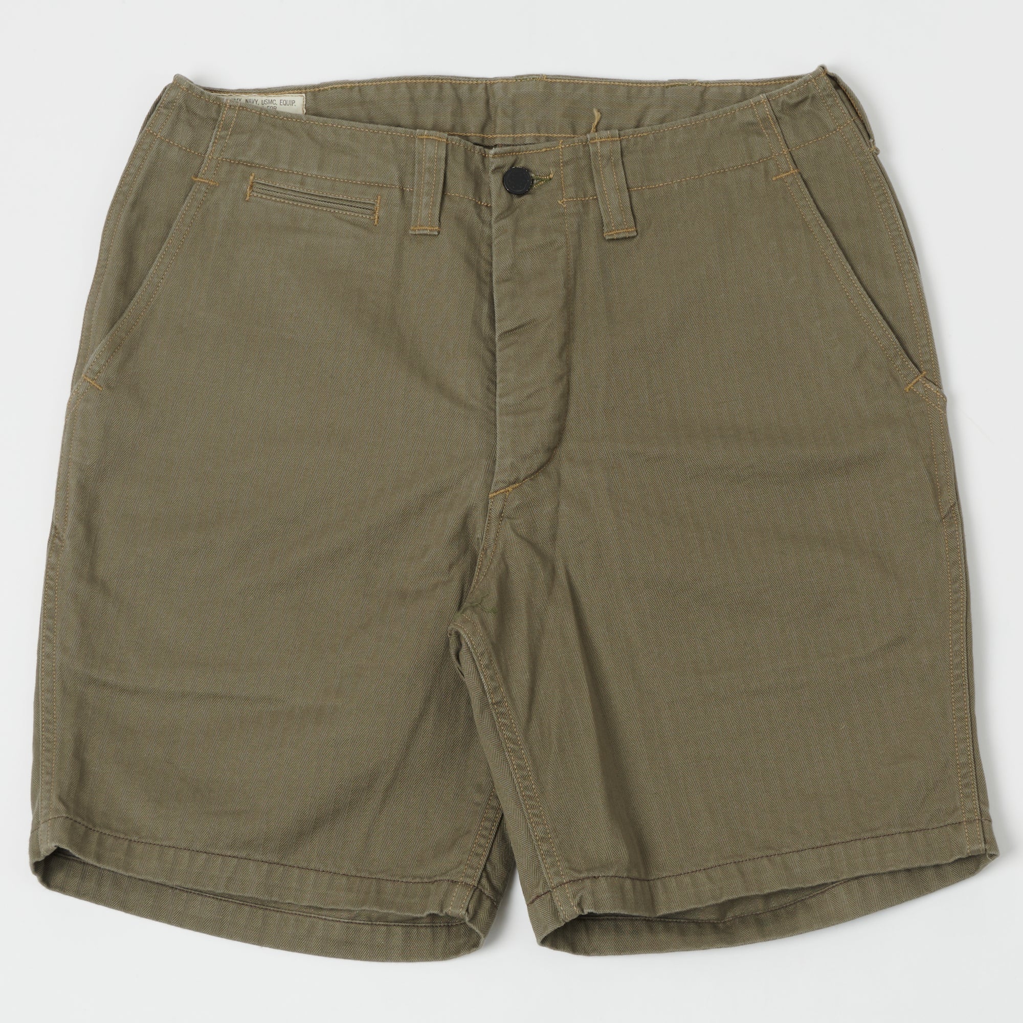Freewheelers 2122021 'M-1942' Short - Olive | SON OF A STAG