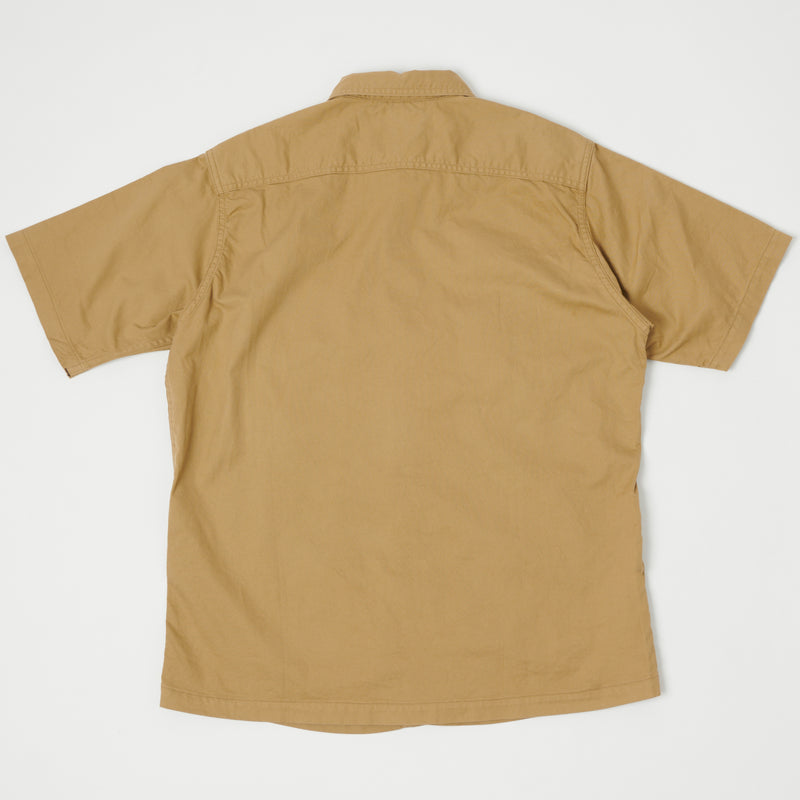 Freewheelers 1923015 Military Utility Shirt - Beige