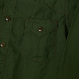 Freewheelers 2123014 'Montauk' Shirt - Leaf Green