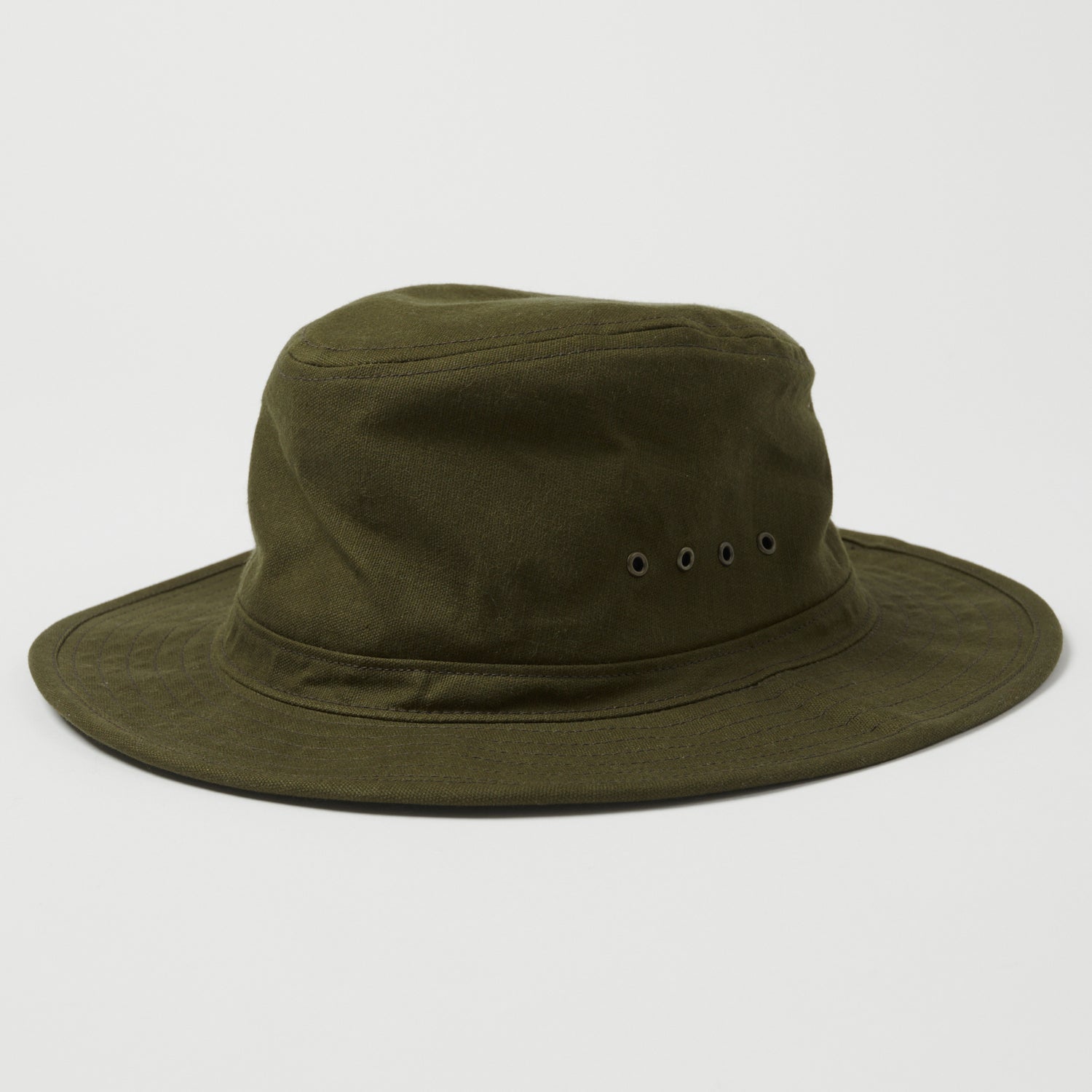 Freewheelers & Co Great Lakes 'Smokey Bear' Woodsman Hat - Olive Drab