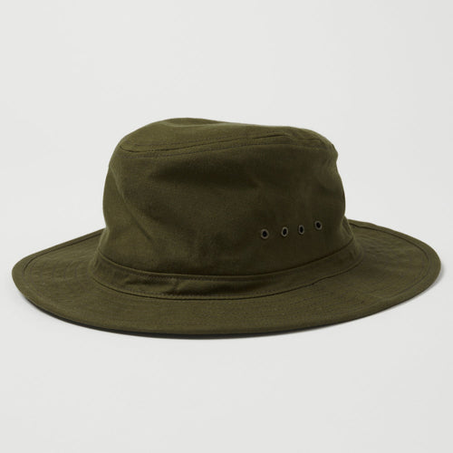 Freewheelers & Co Great Lakes 'Smokey Bear' Woodsman Hat - Olive Drab