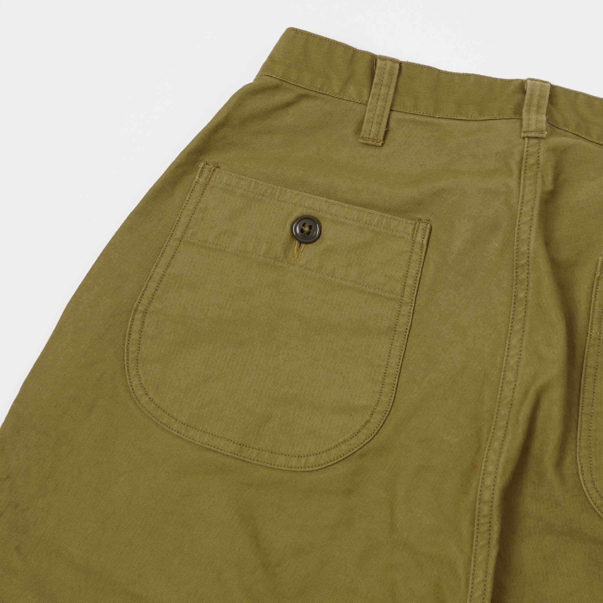 Freewheelers & Co U.S. Navy Utility Trouser - Khaki Beige