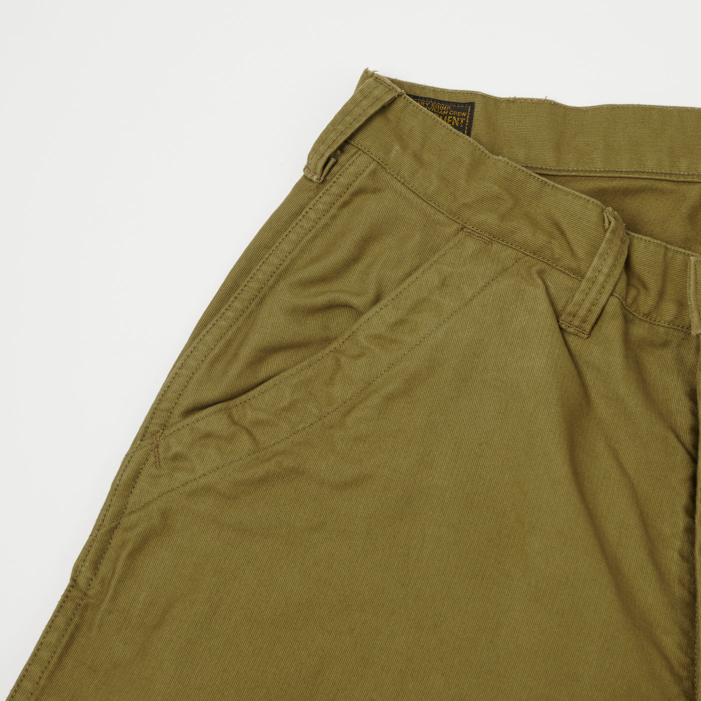 Freewheelers & Co U.S. Navy Utility Trouser - Khaki Beige