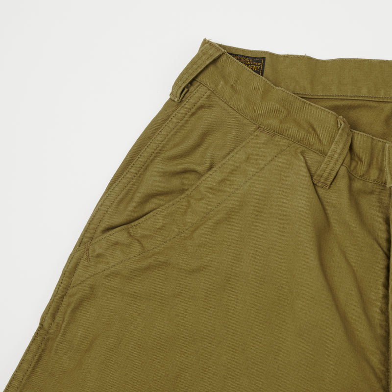 Freewheelers 2122005 USN Utility Trouser - Khaki Beige