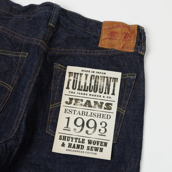 Full Count 0105W 13.7oz Loose Straight Jean - One Wash