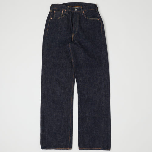 FULLCOUNT 0105 13.7oz Wide Straight Jean - One Wash