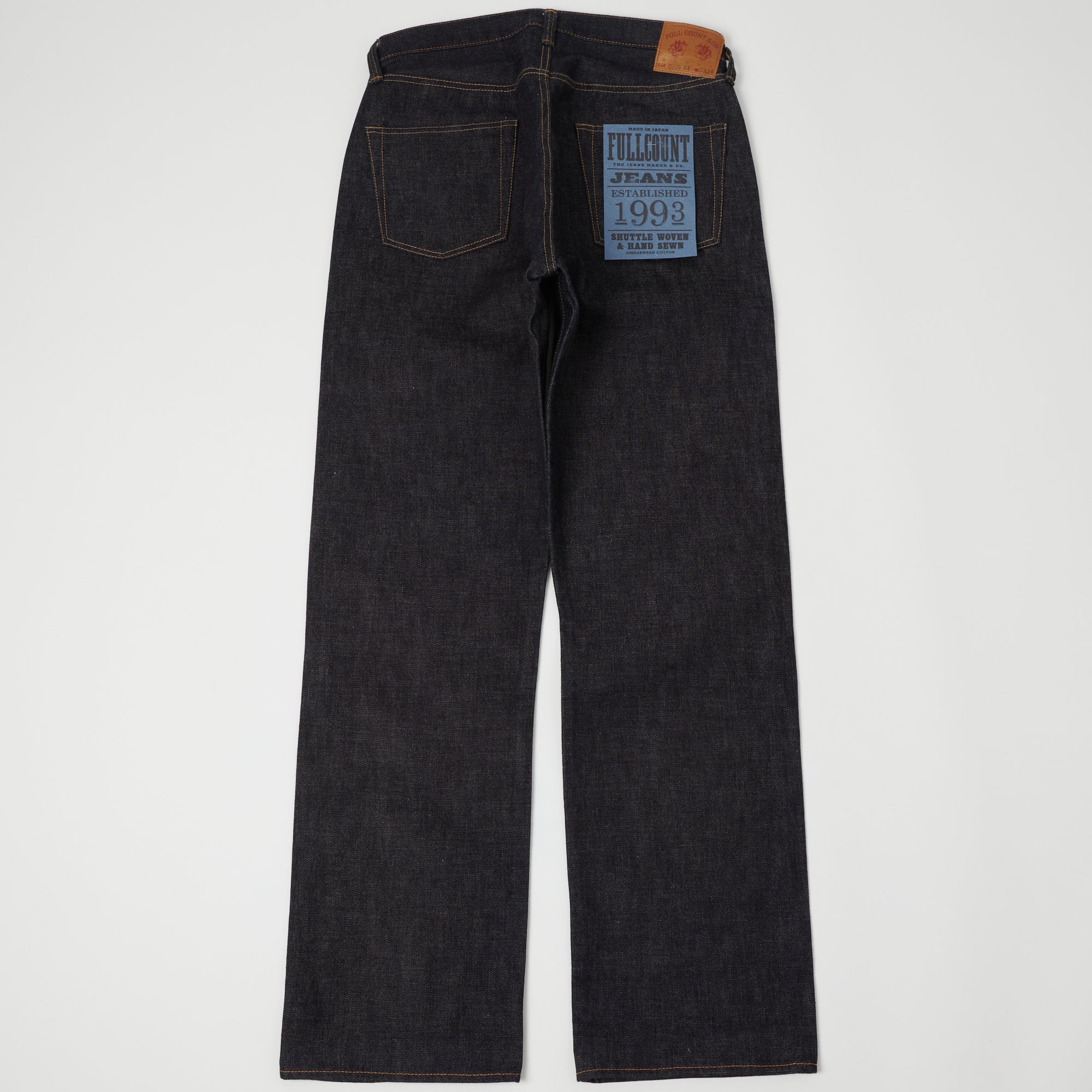 FULLCOUNT 0105XX 15.5oz Wide Straight Jean - Raw