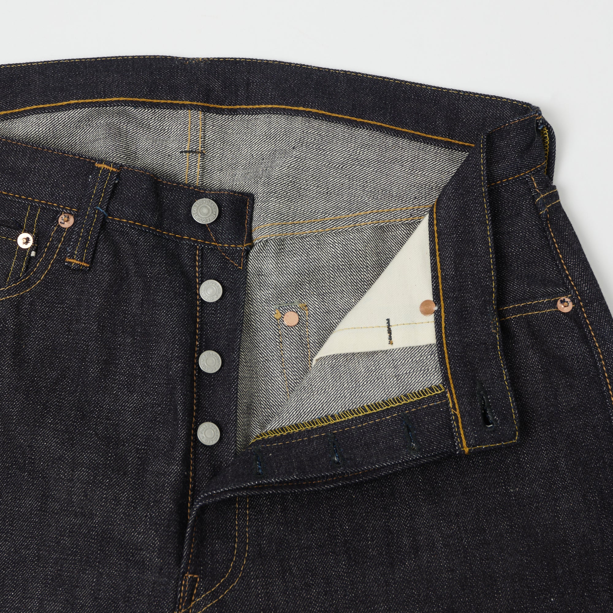 FULLCOUNT 0105XX 15.5oz Wide Straight Jean - Raw