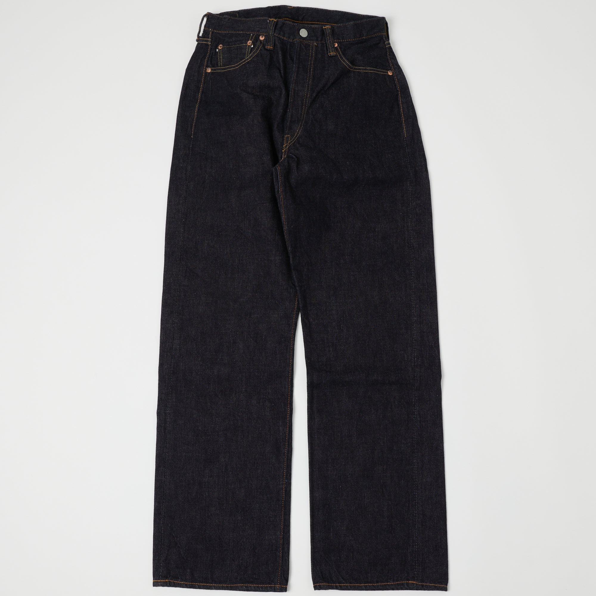 FULLCOUNT 0105XX 15.5oz Wide Straight Jean - One Wash