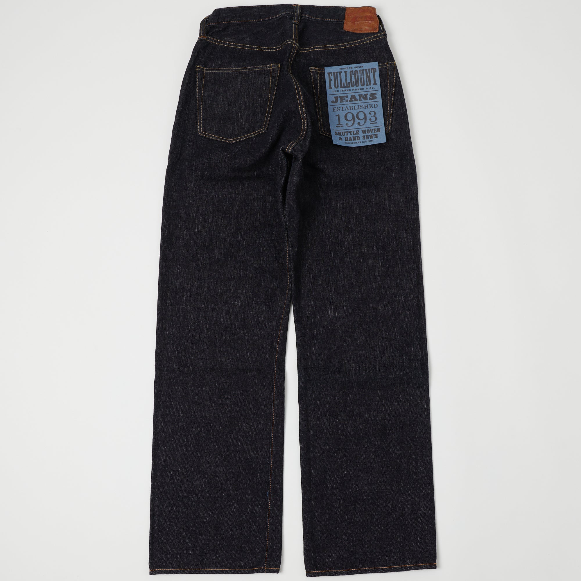 FULLCOUNT 0105XX 15.5oz Wide Straight Jean - One Wash