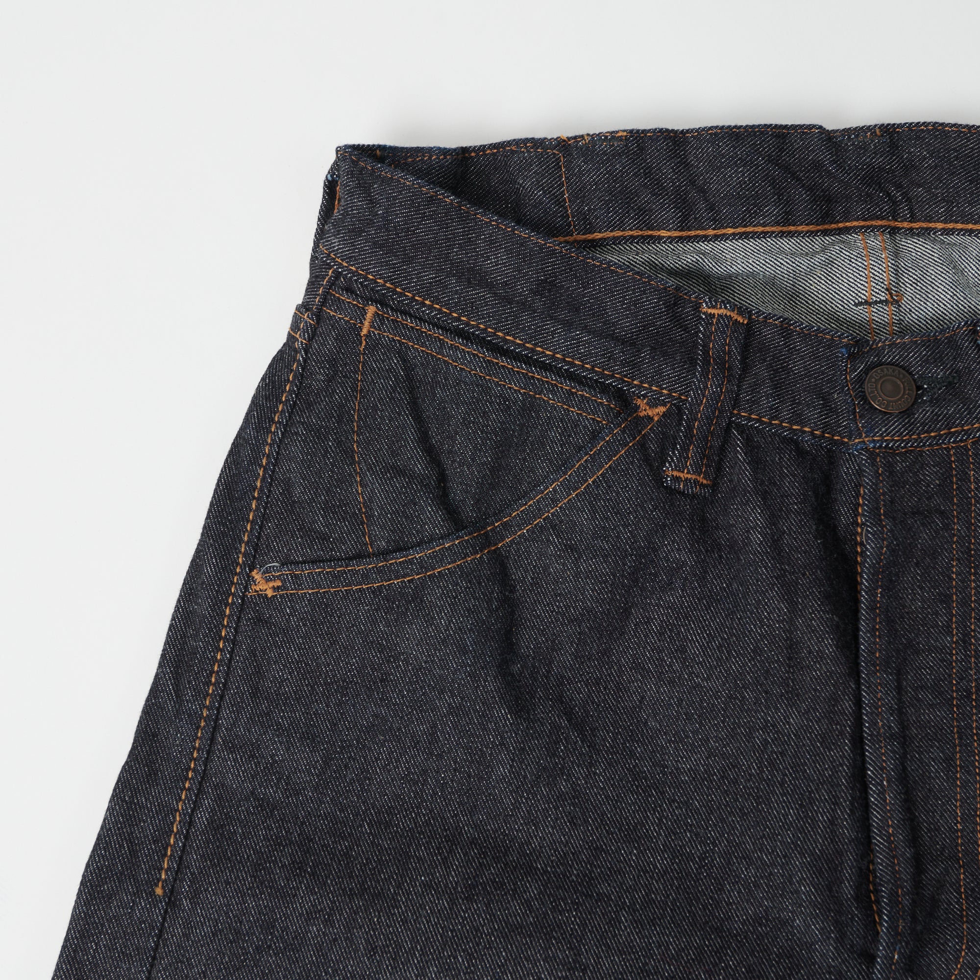 FULLCOUNT 1001 14.4oz Left Hand Twill Slim Tapered Jean - One Wash