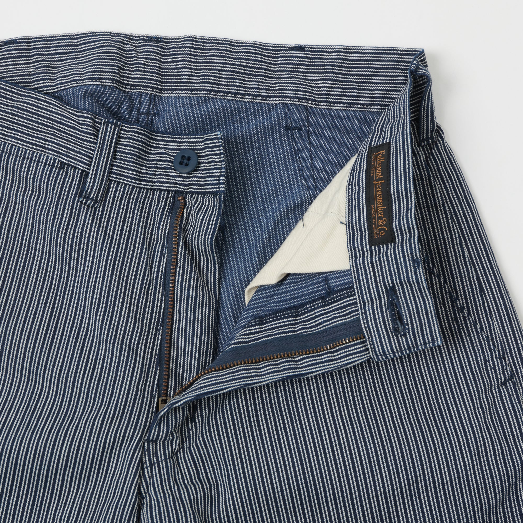 FULLCOUNT 1002 Tapered Trouser - Random Hickory