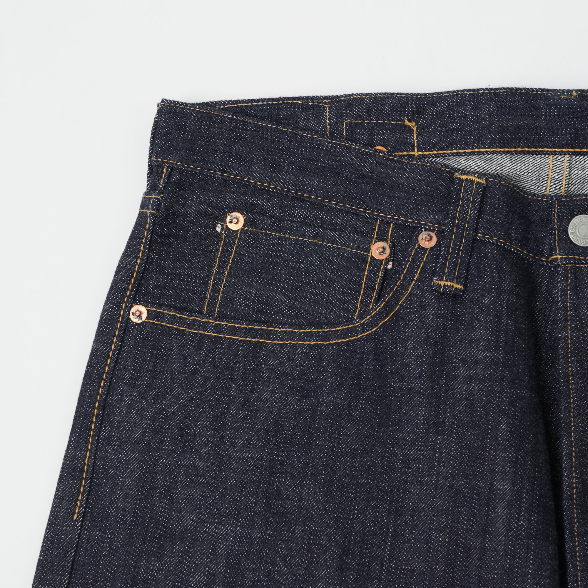 FULLCOUNT 1101XX Special Edition 15.5oz Loose Straight Jean - Raw