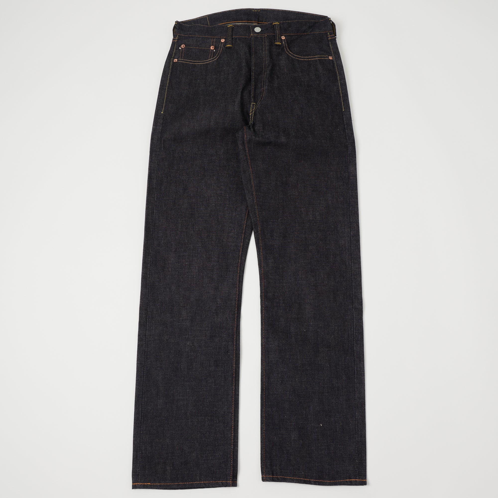 FULLCOUNT 1101XX 15.5oz Loose Straight Jean - Raw