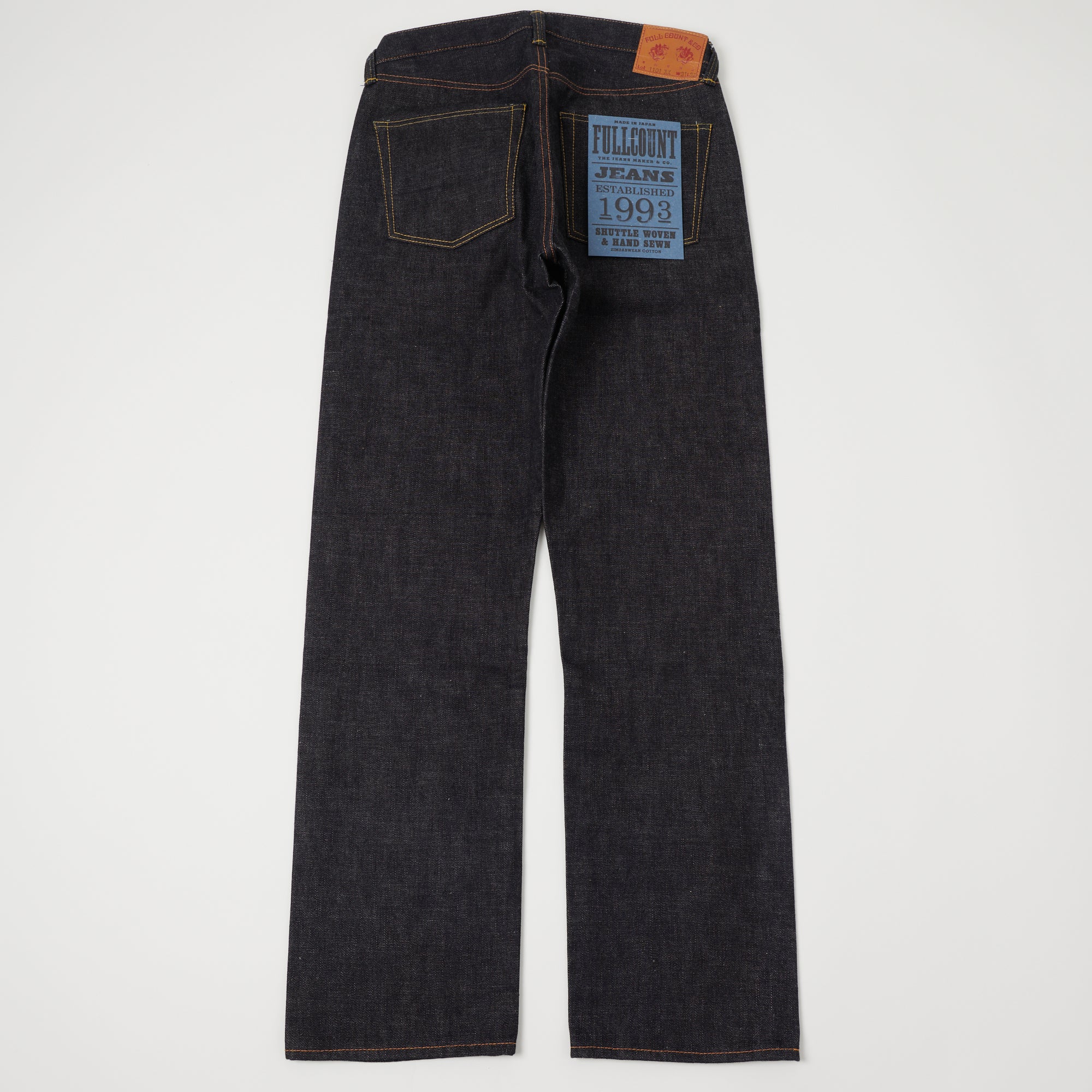 パンツ FULL COUNT 1101S Straight Denim 1101SS - Straight Denim (Super Smooth) - – FULLCOUNT