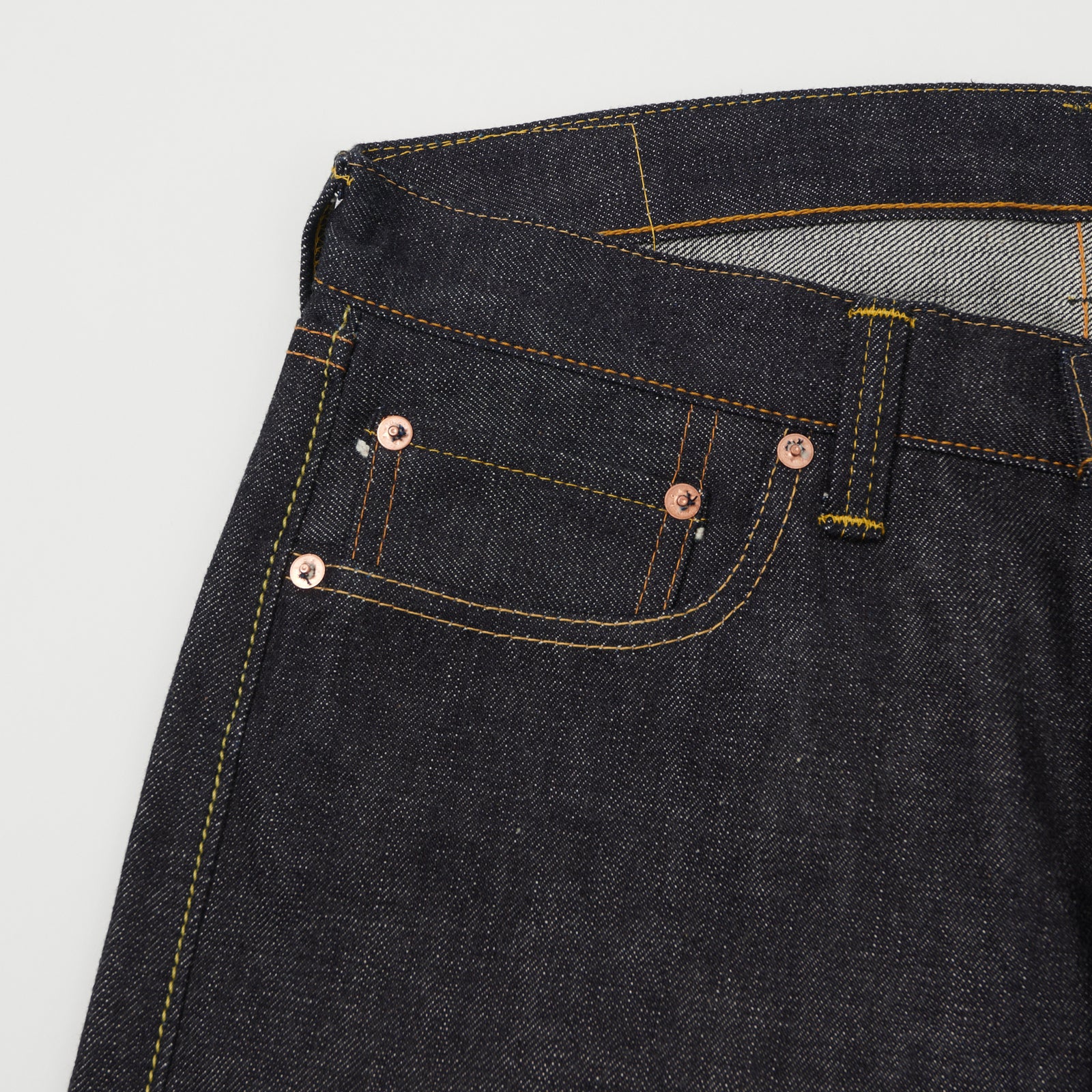 Full Count 1101XX 15.5oz 'Plain Pocket' Loose Straight Jean
