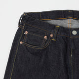 Full Count 1101XXW 15.5oz 'Plain Pocket' Loose Straight Jean - One Wash