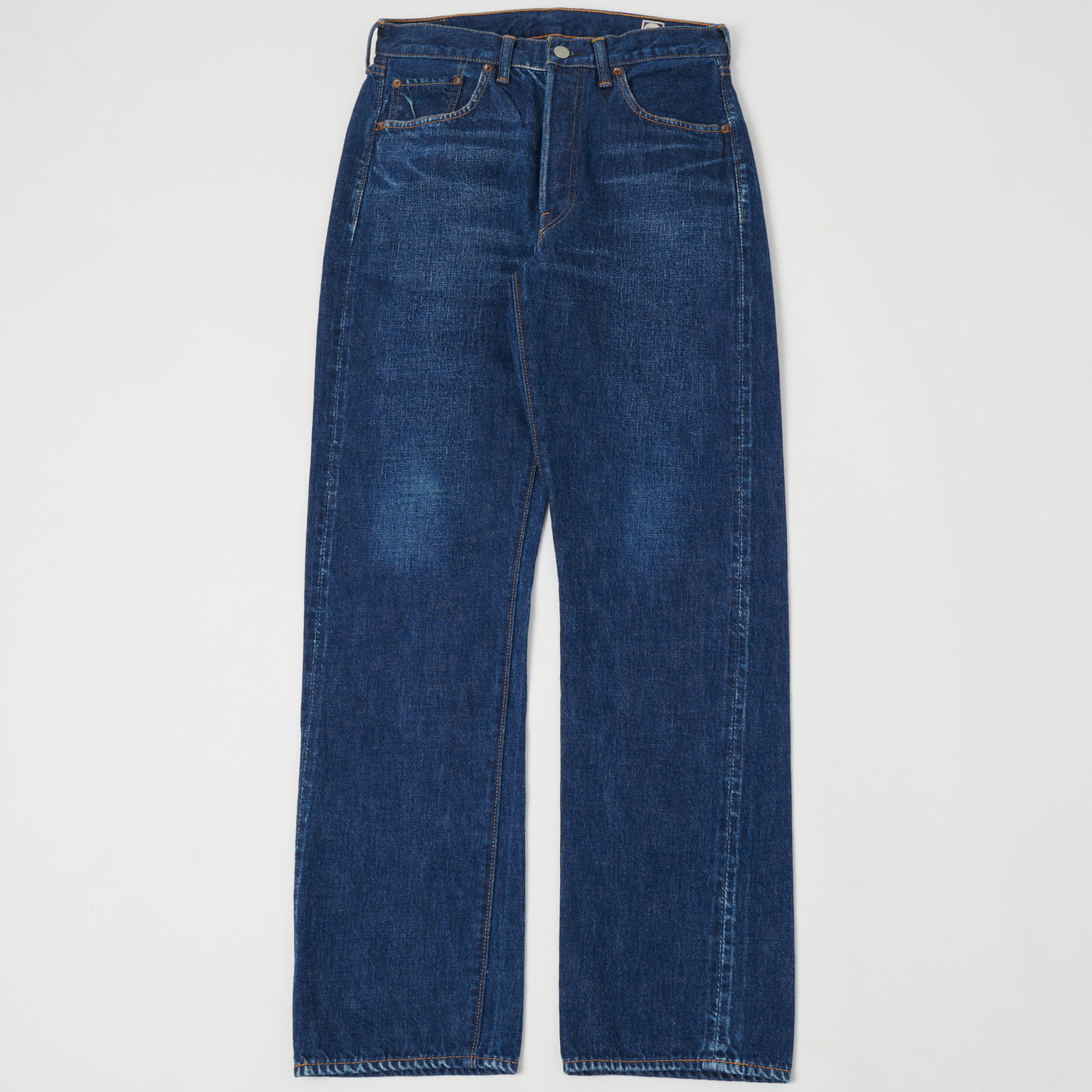 FULLCOUNT 1102 13.7oz Regular Straight Jean - 'That Thing' Wash