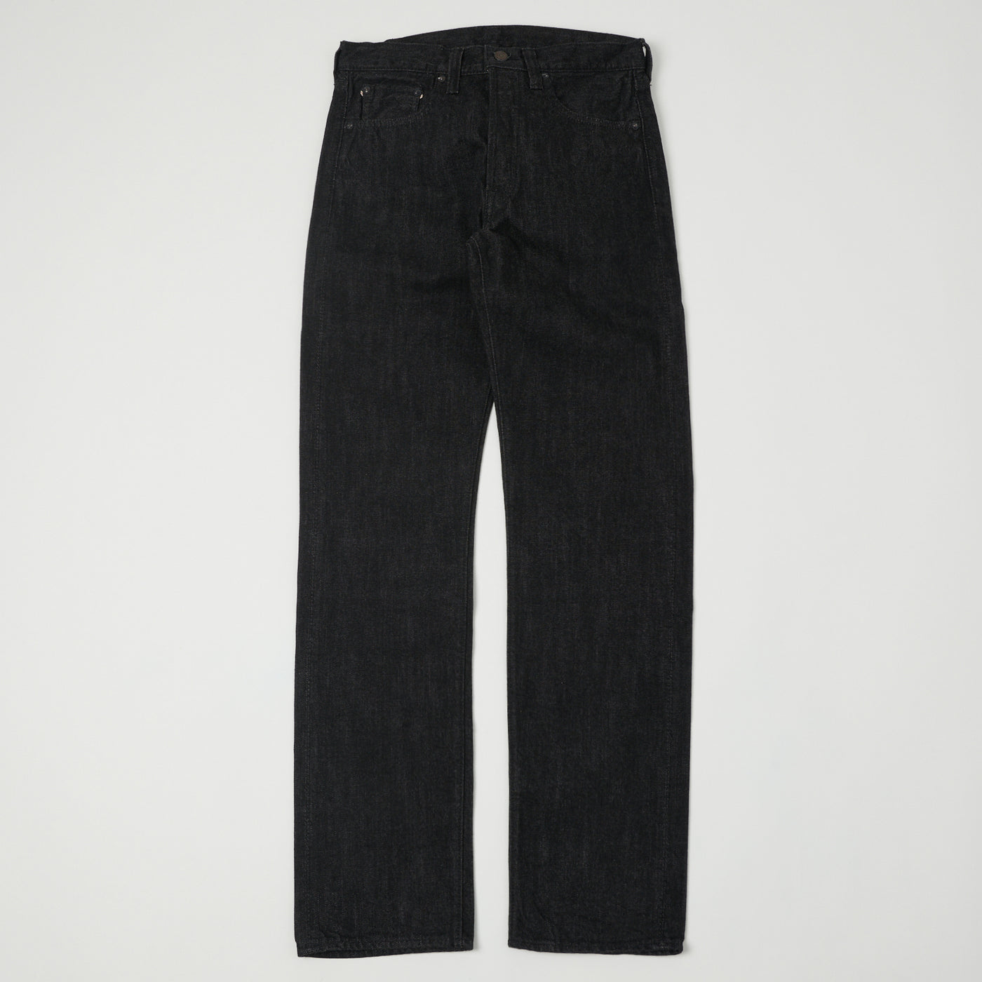 FULLCOUNT 1108 13.7oz Regular Straight Jean - Black One Wash
